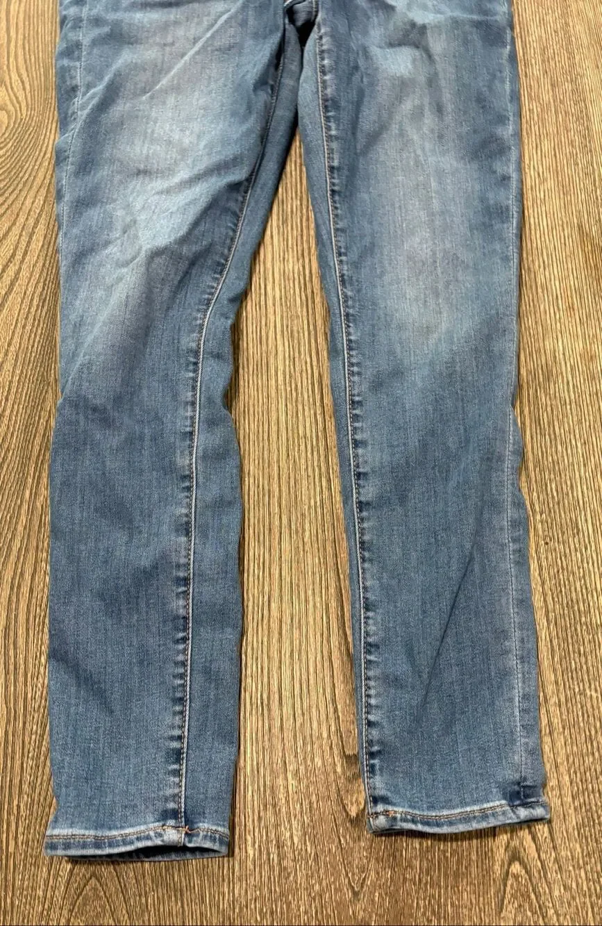 American Eagle Women's Next Level Stretch Super High-Rise Jegging Blue Size 8